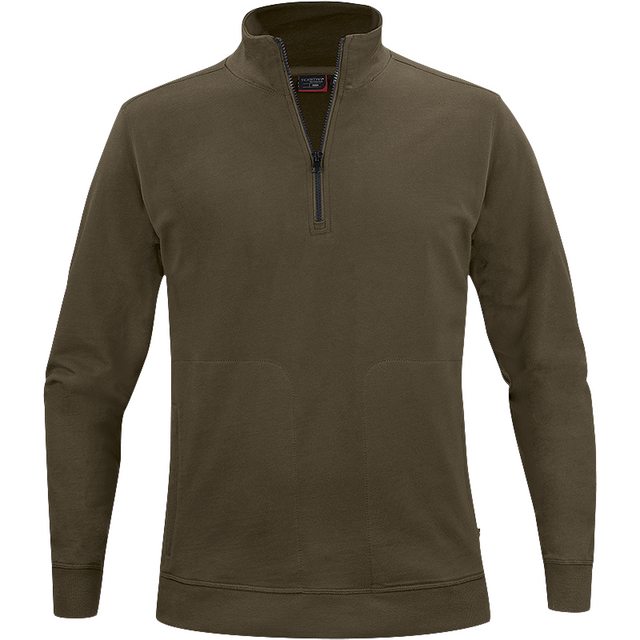 SW18 | CREW HALF ZIP SWEATER | TEXSTAR-Workwear Restyle