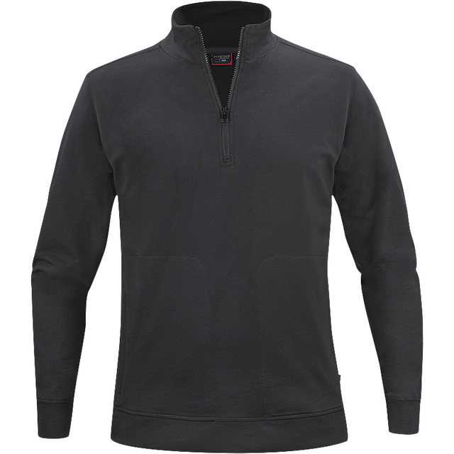 SW18 | CREW HALF ZIP SWEATER | TEXSTAR-Workwear Restyle