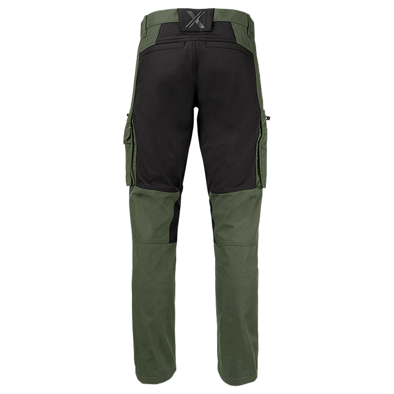 FP60-4699 Green  | Men Service Stretch Pants