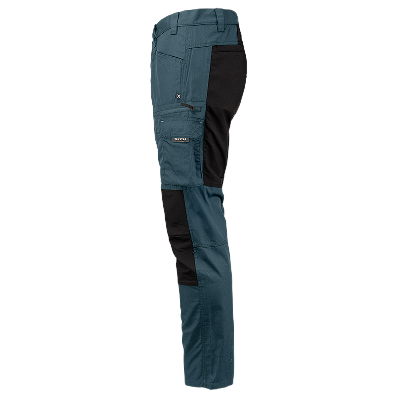 FP60-8699 Blue  | Men Service Stretch Pants