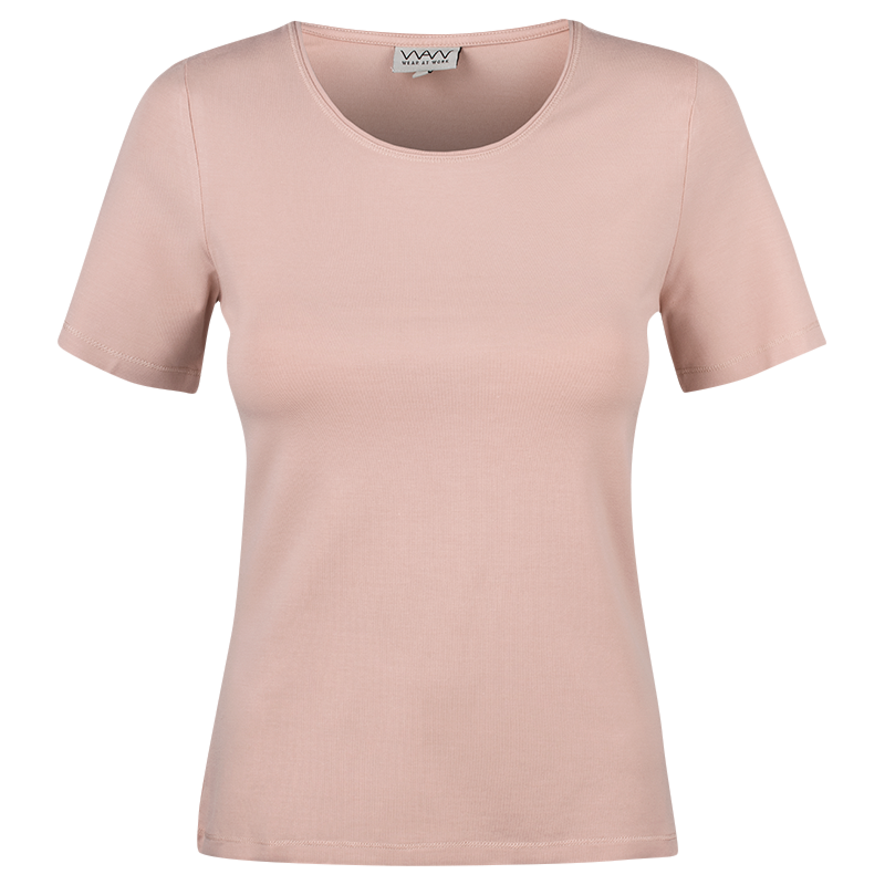 W009* LADIES SOFT SHORT-SLEEVE