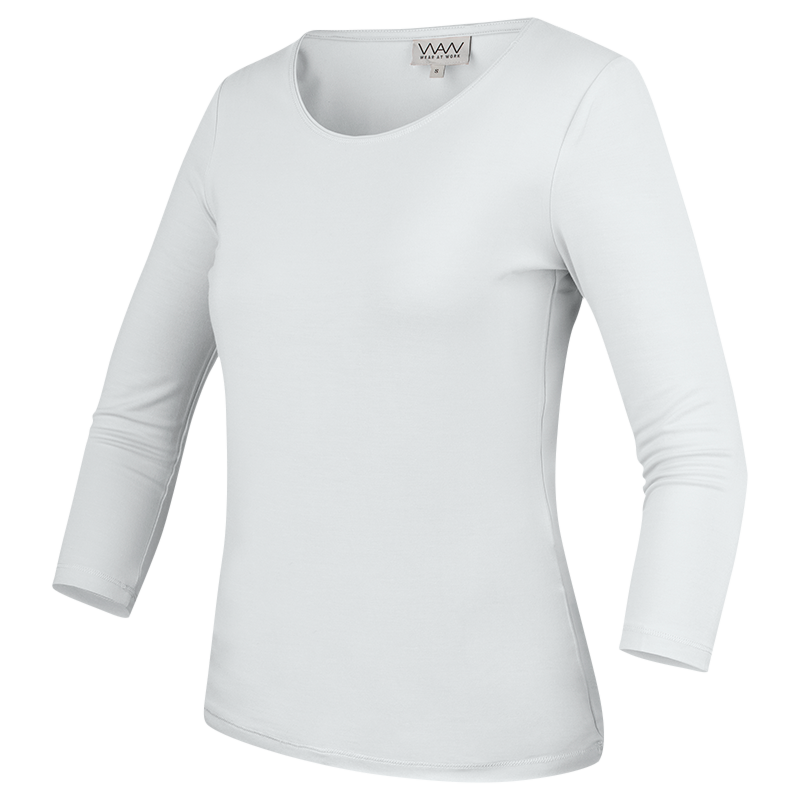 W010* LADIES SOFT 3/4-SLEEVE