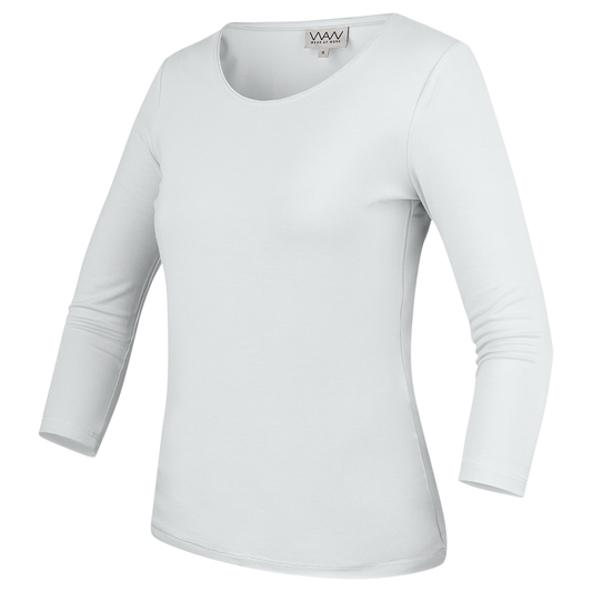 W010* LADIES SOFT 3/4-SLEEVE