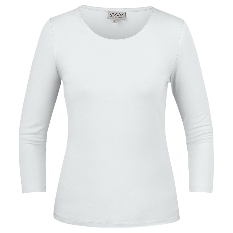 W010* LADIES SOFT 3/4-SLEEVE