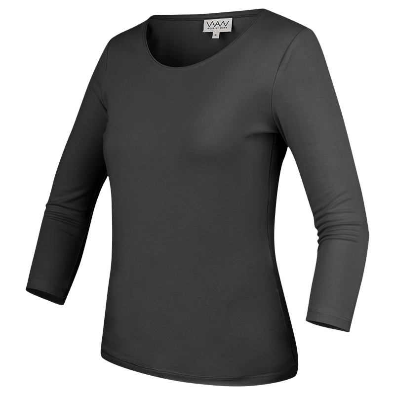 W010* LADIES SOFT 3/4-SLEEVE