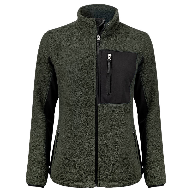 WJ85 - WOMENS PILE FLEECE JACKET