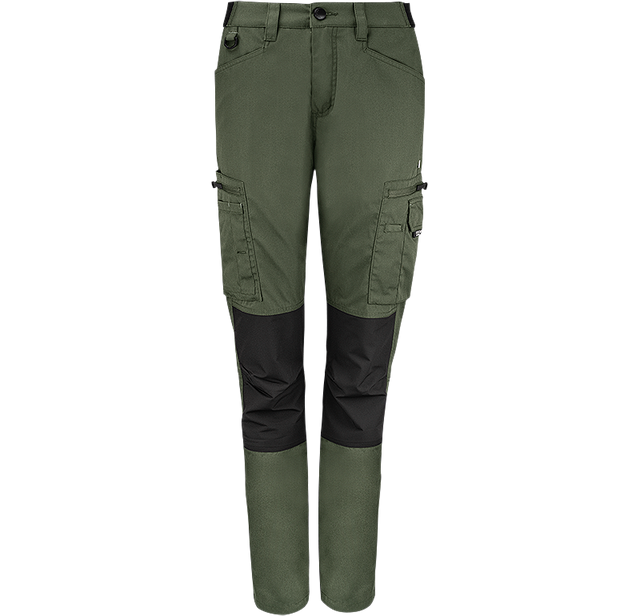 WP60-4699 Green | Women's Service Stretch Pants