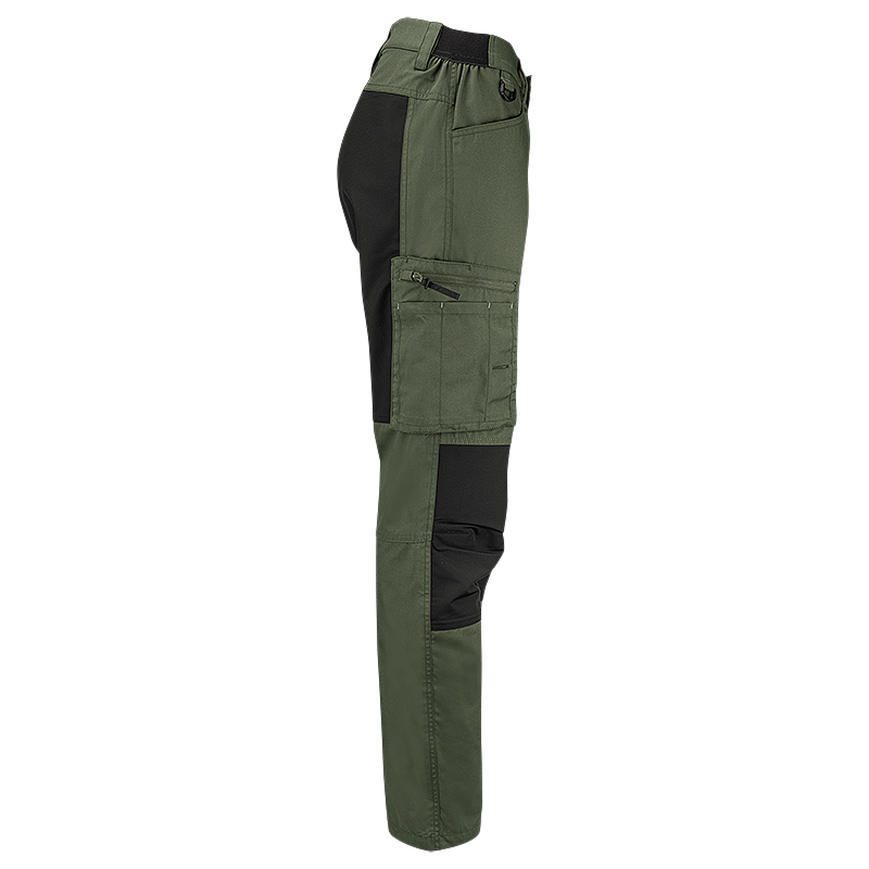 WP60-4699 Green  | Women's Service Stretch Pants