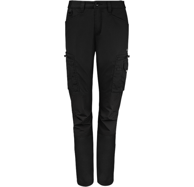 WP60-9900 Schwarz | Service-Stretchhose für Damen