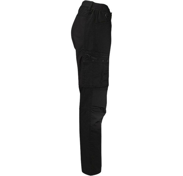 WP60-9900 Schwarz | Service-Stretchhose für Damen