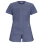 W031 DAMEN LEAH U ZIP TOP SS