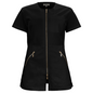 W031 DAMEN LEAH U ZIP TOP SS