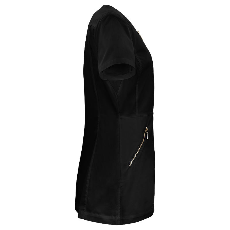 W031 DAMEN LEAH U ZIP TOP SS
